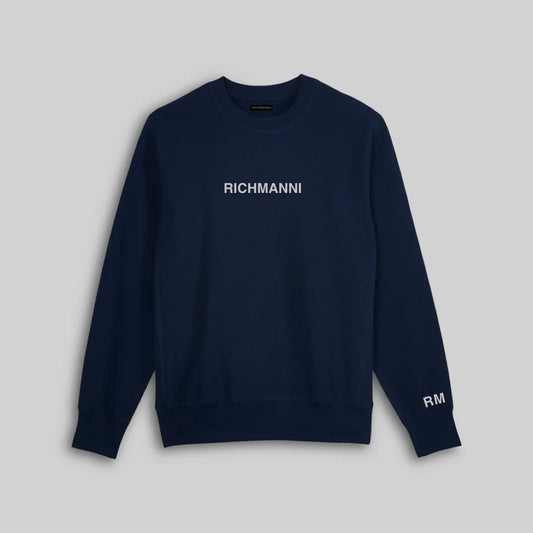 RICHMANNI Signature V1 Sweatshirt / Blu Sideris