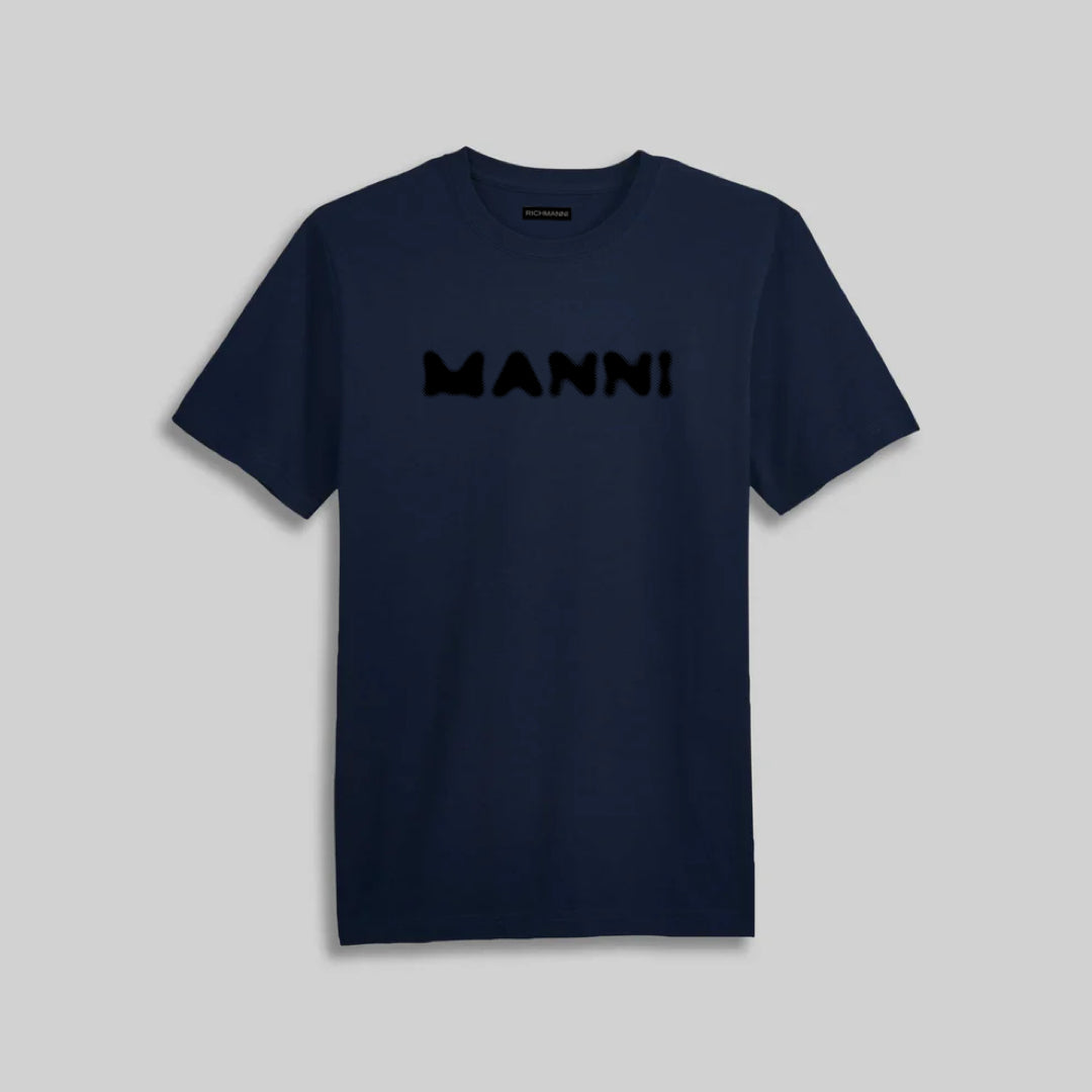 MANNI Athletics Seamless Sport Tee / Portimao Blue