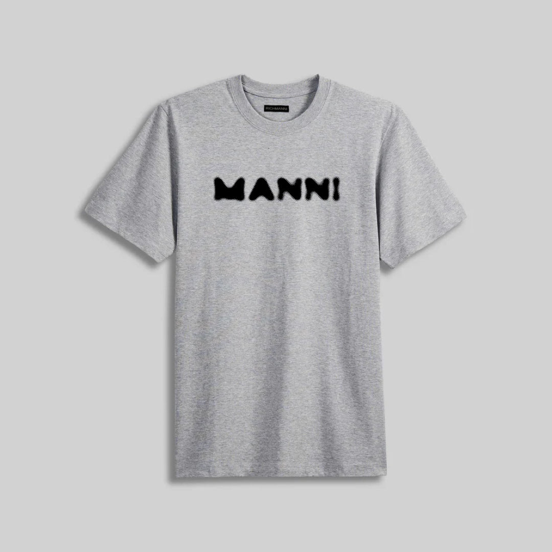 MANNI Athletics Seamless Sport Tee / Dravit Grey